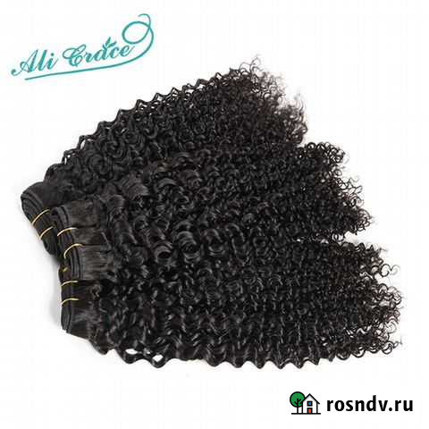 Накладные бразильские натуральные, кудрявые волосы Чебоксары - изображение 1