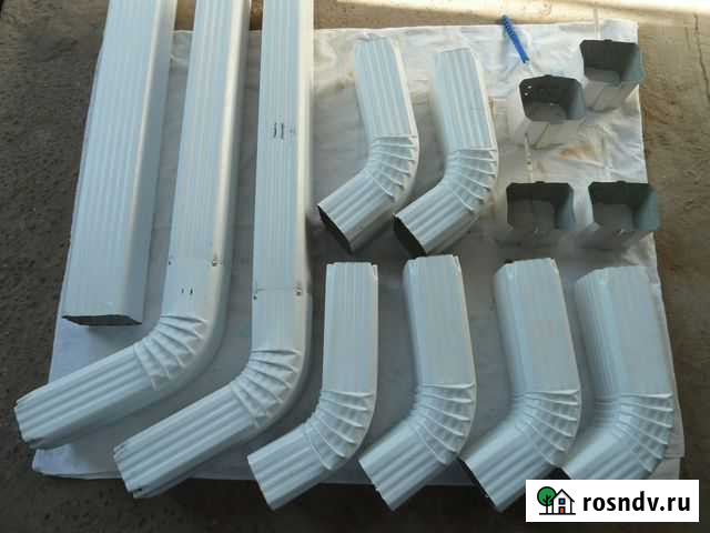 Трубы водосточные, колена, кронштейны Ильский - изображение 1