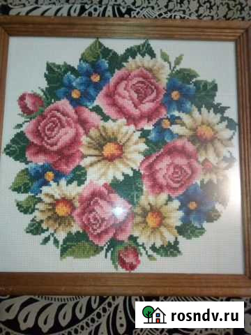 Букет.Вышивка крестиком Пермь - изображение 1