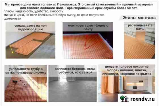 Мат для теплого пола Ижевск