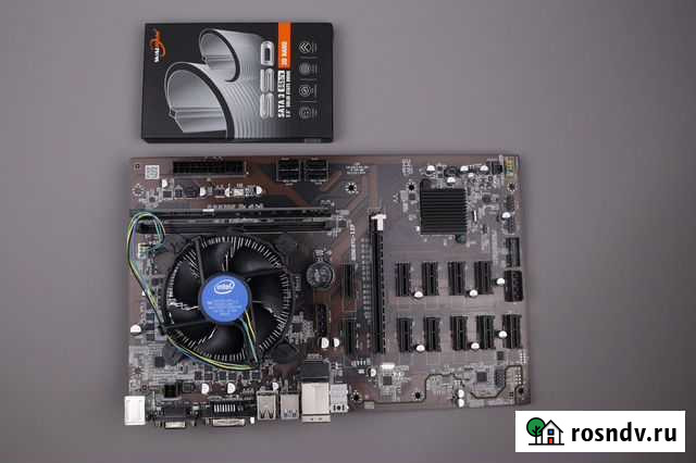 Тушка новая B250 BTC на 12 карт Москва - изображение 1