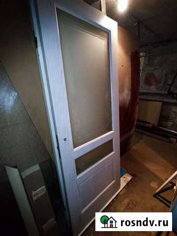 Двери межкомнатные, есть деревянные с коробкой и з Томск - изображение 1