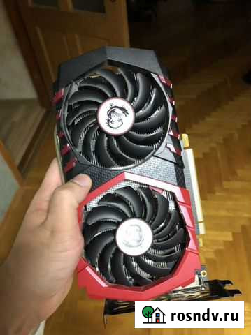 Видеокарта gtx 1050 ti MSI Gaming X Липецк - изображение 1