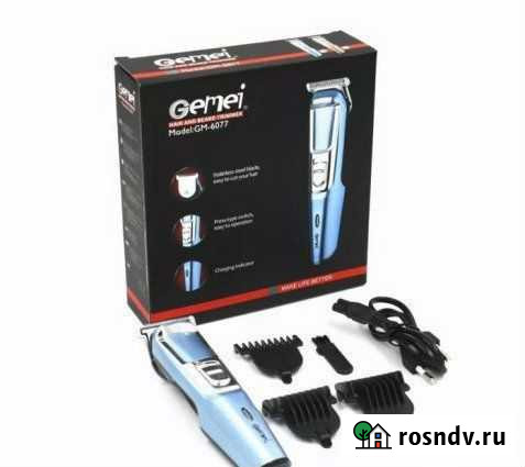 Машинка для стрижки ProGemei GM-6077 Тюмень - изображение 1