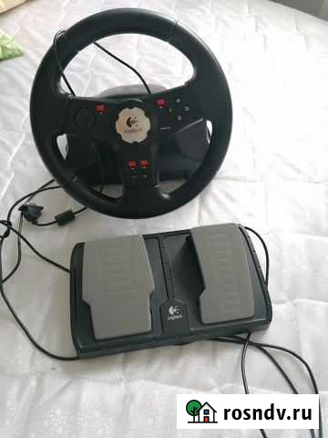 Игровой руль с педалями для пк Березовский - изображение 1