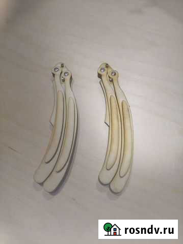 Нож-бабочка фанерный Зерноград - изображение 1