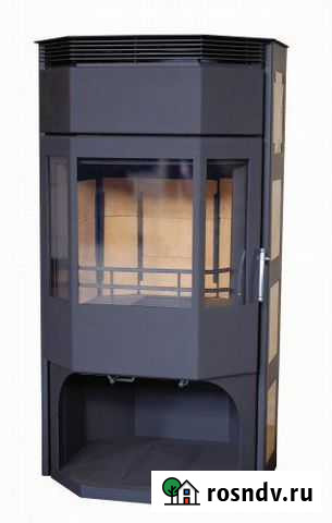 Печь-камин Сибирь-12 со стеклом Ижевск - изображение 1