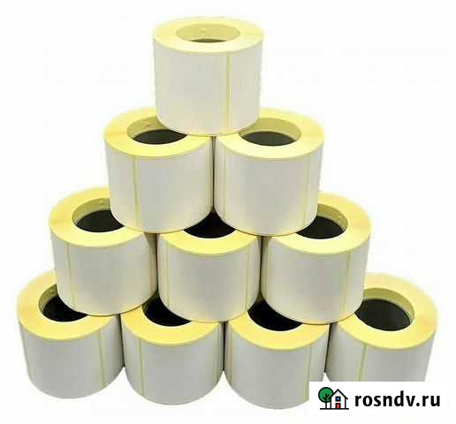 Этикетки на термотранферный принтер 40x30 мм1000шт Ростов-на-Дону - изображение 1
