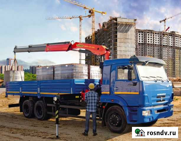 КамАЗ 65117-23010-50 с КМУ, 2021 Красноярск - изображение 1