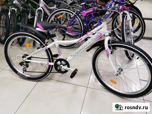 Велосипед novatrack alice 24 подростковый.Новый Оренбург - изображение 1