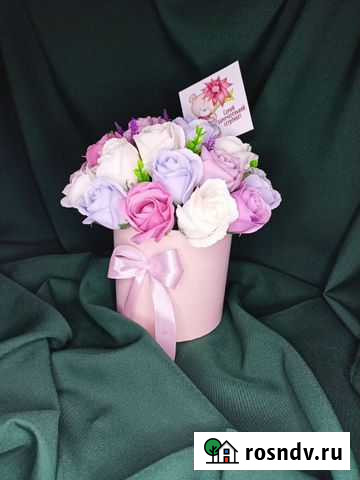 Букет из мыльных роз цветы Саратов - изображение 1