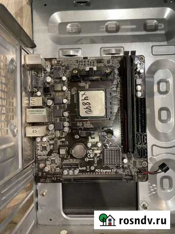 Материнская плата asrock fm2 a58m-vg3+ Астрахань - изображение 1