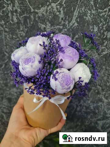 Букет ручной работы из декоративного мыла Кемерово - изображение 1