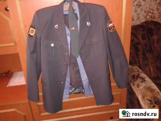 Форма мвд: китель,брюки.фуражка,рубашка,галстук Новомосковск - изображение 1