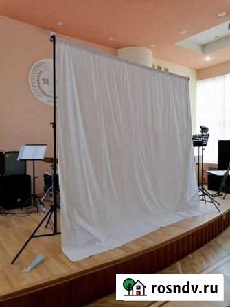 Фотофон стойки + белый фон 3х3м Самара - изображение 1