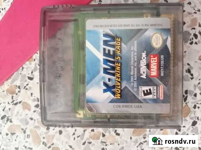 X-men wolverines rage для Game boy color Пермь - изображение 1