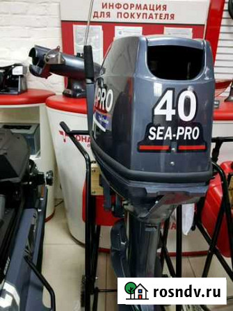 Продам лодочный мотор Sea-Pro T40JS водомет Красноярск - изображение 1