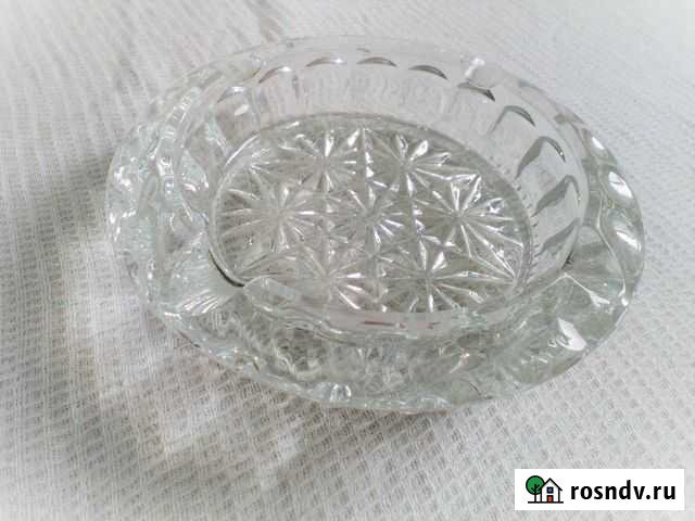 Пепельница хрустальная большая Новосибирск - изображение 1