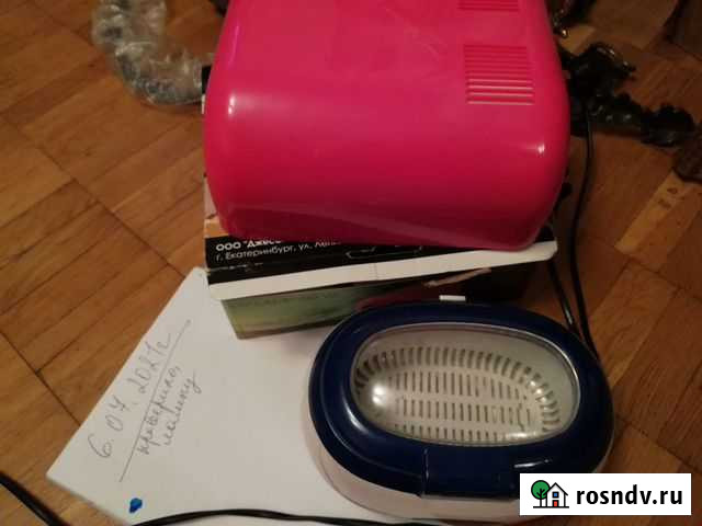 Уф лампа для ногтей + Стерилизатор + лаки Саратов - изображение 1