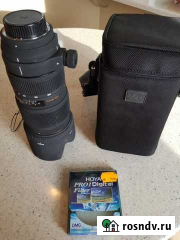 Объектив для Никон Sigma 70-200 mm f/ 2.8 EX Губкин - изображение 1