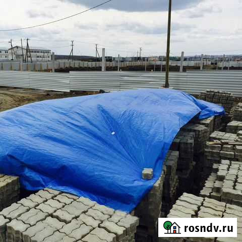 Тент (полог) тарпаулиновый 10*10 120гр Стерлитамак - изображение 1