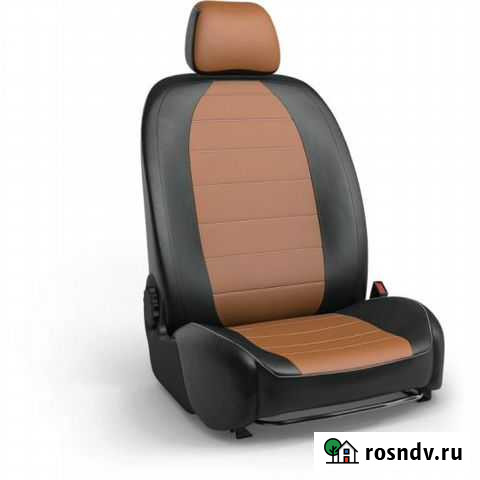 Авто чехлы, на Аллион 260 черные, с шоколадом Белогорск - изображение 1