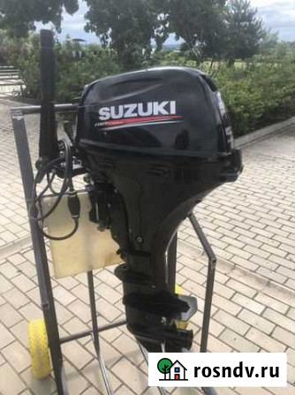 Лодочный мотор suzuki 9,9 л/с Москва - изображение 1