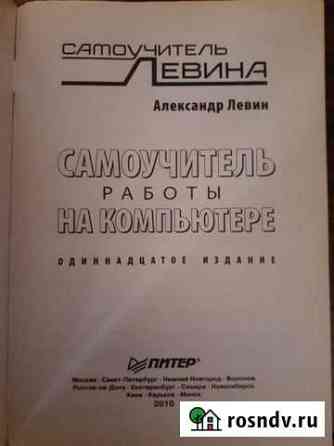 Самоучитель работы на компьютере Левина 2010 года Каменск-Уральский