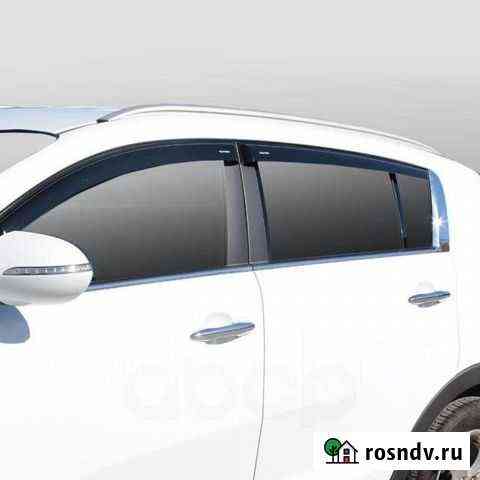 Дефлекторы окон Kia Sportage 2010 на Ким 75 Пермь