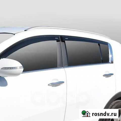 Дефлекторы окон Kia Sportage 2010 на Ким 75 Пермь - изображение 1