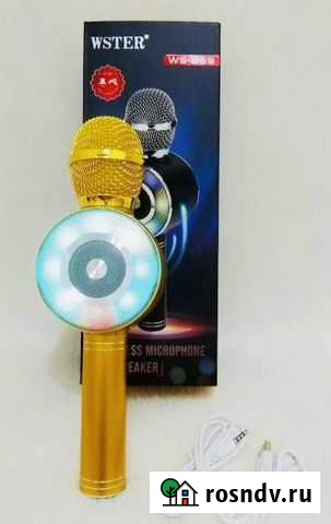 Беспроводной блютуз Караоке микрофон с динамиком Волгоград - изображение 1