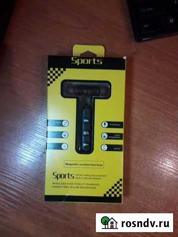 Беспроводные наушники Sports Краснодар - изображение 1