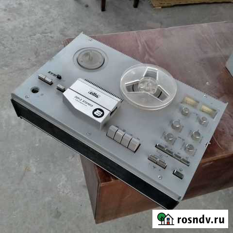 Катушечный магнитофон-приставка эльфа 201-3 стерео Новосибирск - изображение 1