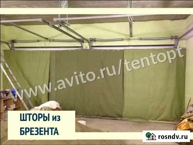 Штора завеса в гараж брезент Нижний Тагил - изображение 1