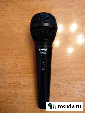 Shure SV200-A Микрофон динамический вокальный Хабаровск - изображение 1