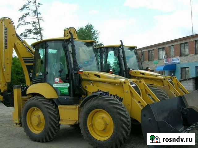 Услуги экскаватора-погрузчика Смоленск - изображение 1