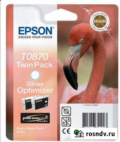 Картридж Epson T0870 (оригинал) Санкт-Петербург - изображение 1