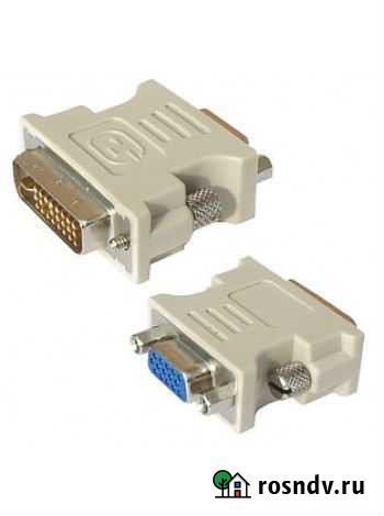 Переходник vcom DVI-I - VGA Кемерово - изображение 1