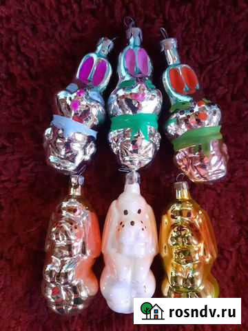 Елочные игрушки советские СССР Вышний Волочек - изображение 1