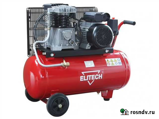 Компрессор масляный ремен. Elitech кпр 50/360/2.2 Новосибирск - изображение 1