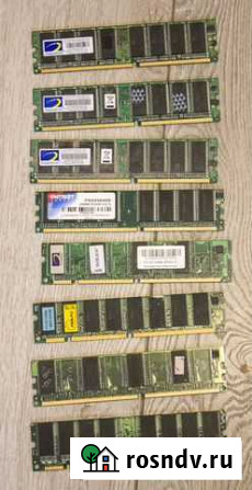 Озу оперативка dimm DDR, sdram 128, 256 Мб Иркутск - изображение 1