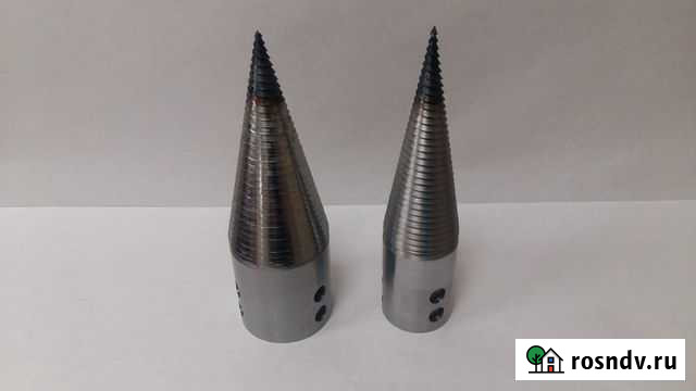 Винтовой колун Дровокол Конус Морковка ст 45 2Хзах Белгород - изображение 1