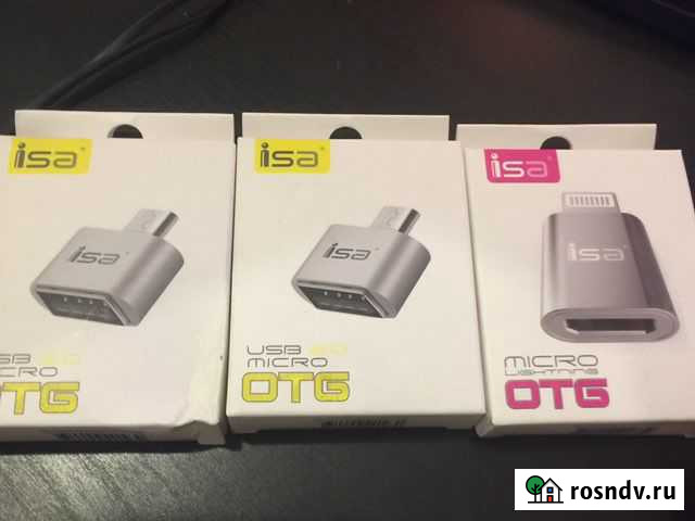 Переходники Micro usb-USB,lightning-microusb Мурино - изображение 1