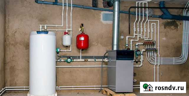 Монтаж отопления и водоснабжения, газовых котлов Омск - изображение 1
