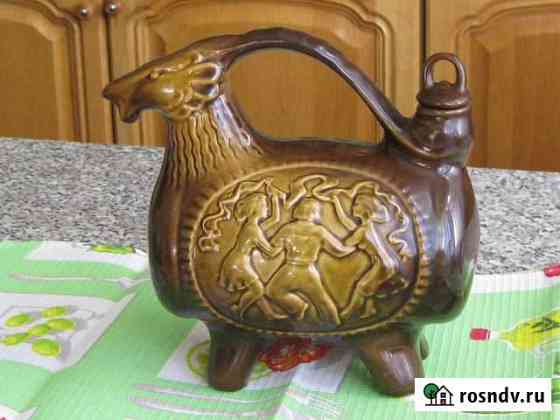 Керамика.Бочонок для вина, Ваза, Кружка. СССР Тамбов