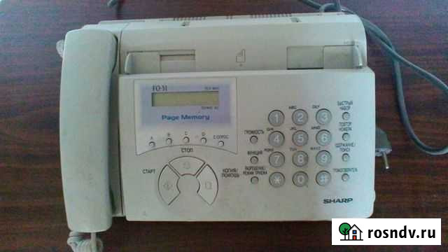 Телефон-Факс sharp Санкт-Петербург - изображение 1