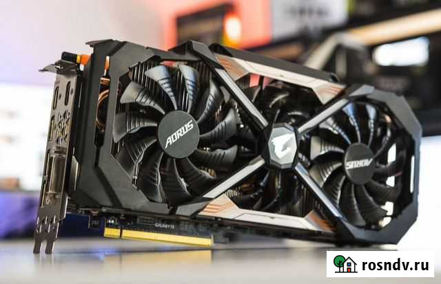 Видеокарта 1080ti Aorus Магнитогорск - изображение 1
