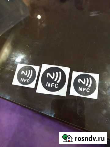 NFC метка/наклейка/антиметал/Влагостойкая/25/30мм Санкт-Петербург - изображение 1