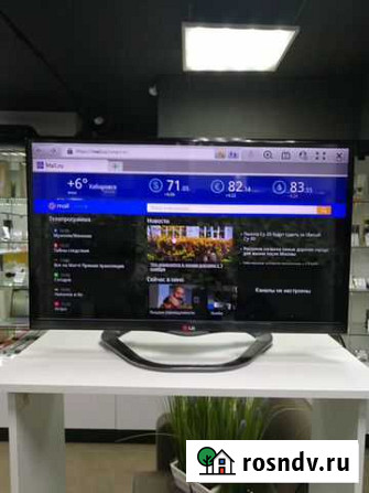 Телевизор LG 32LA660v 32 б/у Хабаровск - изображение 1