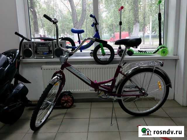 Велосипед складной STR 24 6скоростей Воронеж - изображение 1
